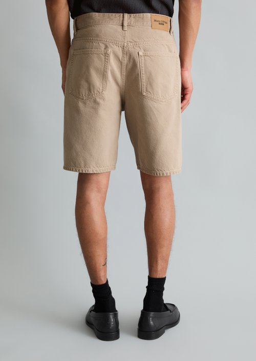 Denim shorts model Kalle relaxed — Light Beige