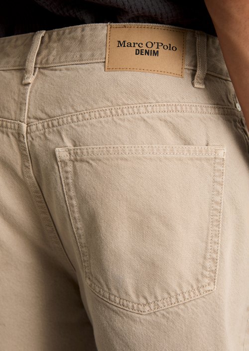 Denim shorts model Kalle relaxed — Light Beige