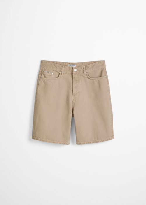 Denim shorts model Kalle relaxed — Light Beige
