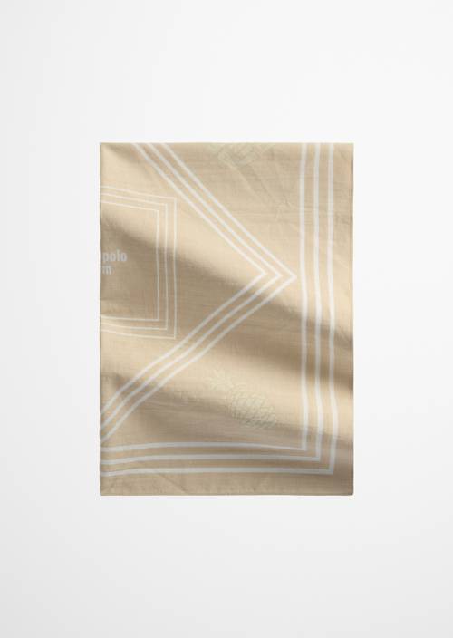 Schal Light Beige in Frontalansicht