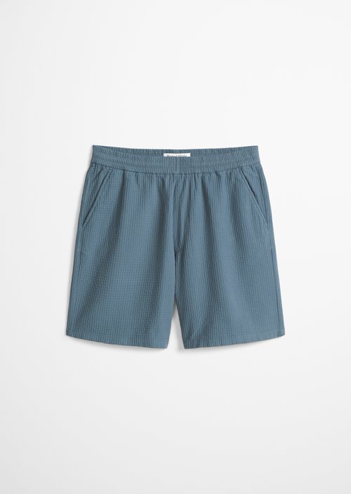 Relaxed shorts — Cadet Blue