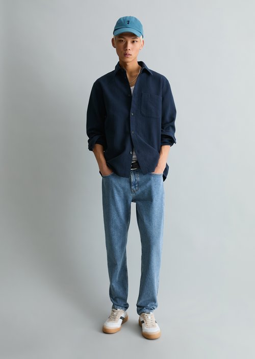 Regular shirt — Navy Teal