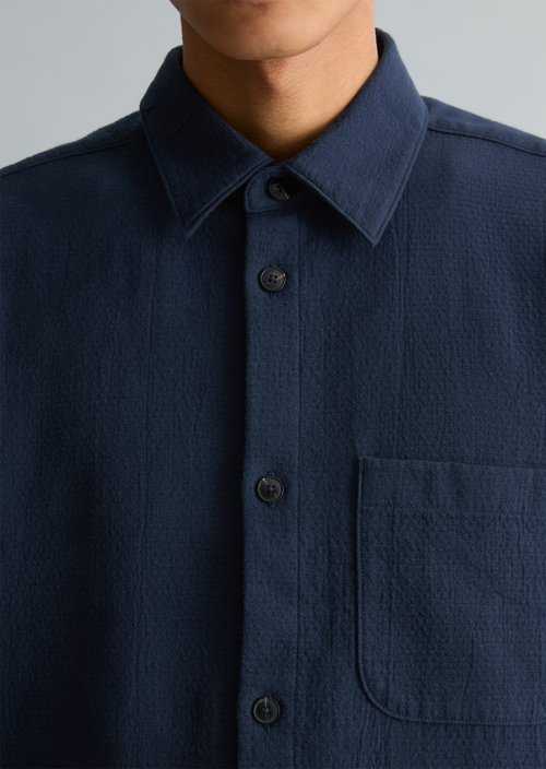 Regular shirt — Navy Teal