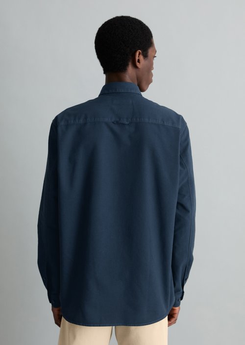 Oxford shirt regular — Navy Teal