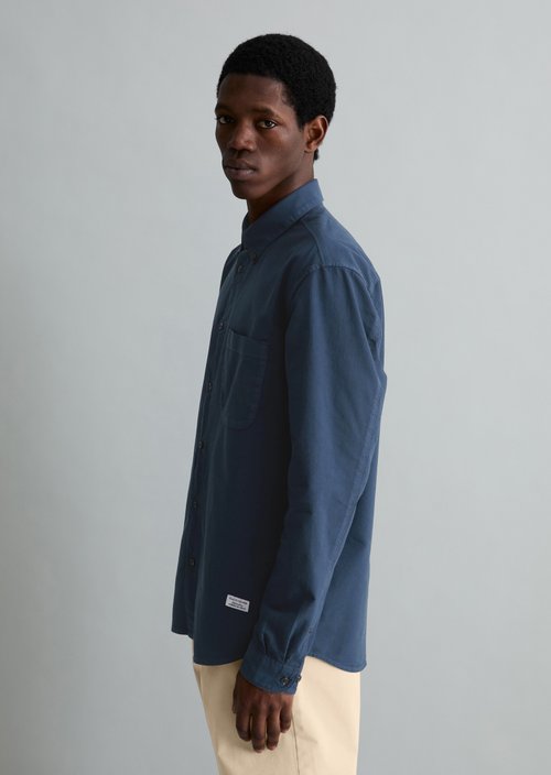 Oxford shirt regular — Navy Teal