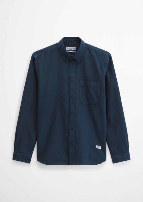 Oxford shirt regular — Navy Teal