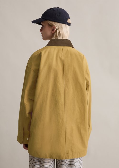 Outdoor barn jacket relaxed — Golden Ocher