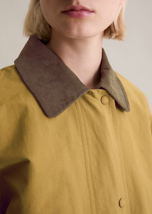 Outdoor barn jacket relaxed — Golden Ocher