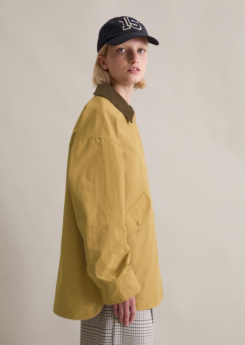 Outdoor barn jacket relaxed — Golden Ocher