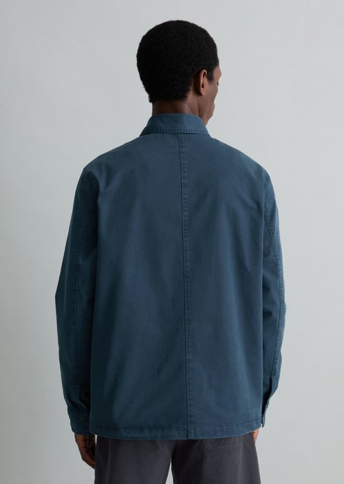 Overshirt — Navy Teal