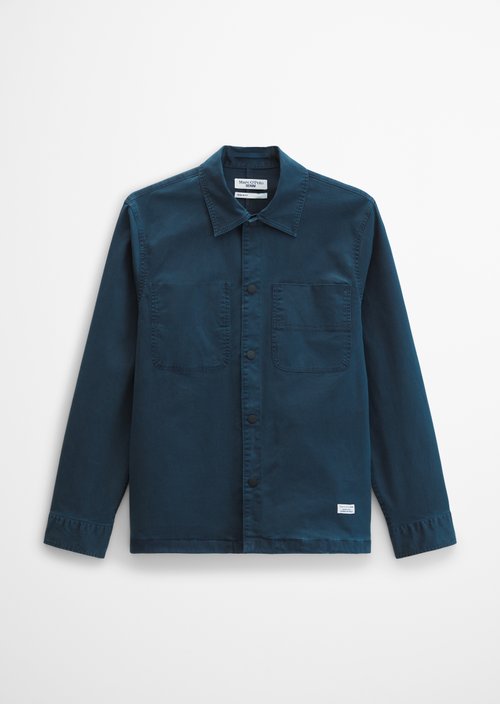 Overshirt — Navy Teal