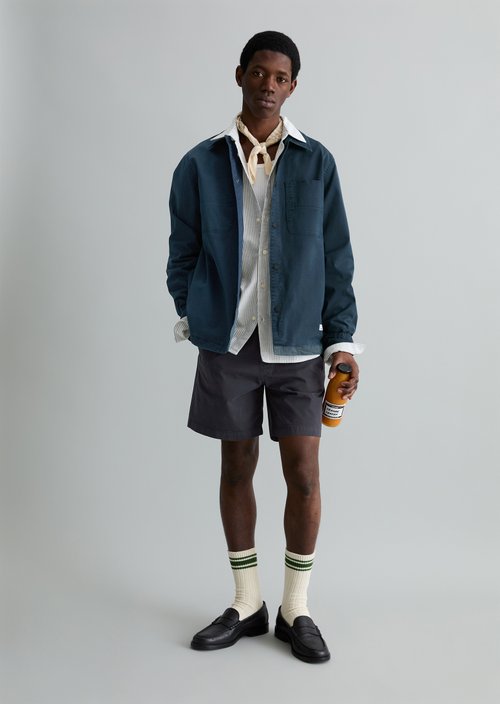 Overshirt — Navy Teal