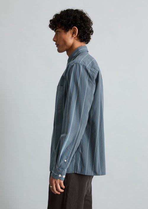 Regular shirt — Medium Blue