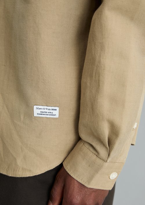 Regular shirt — Soft Brown