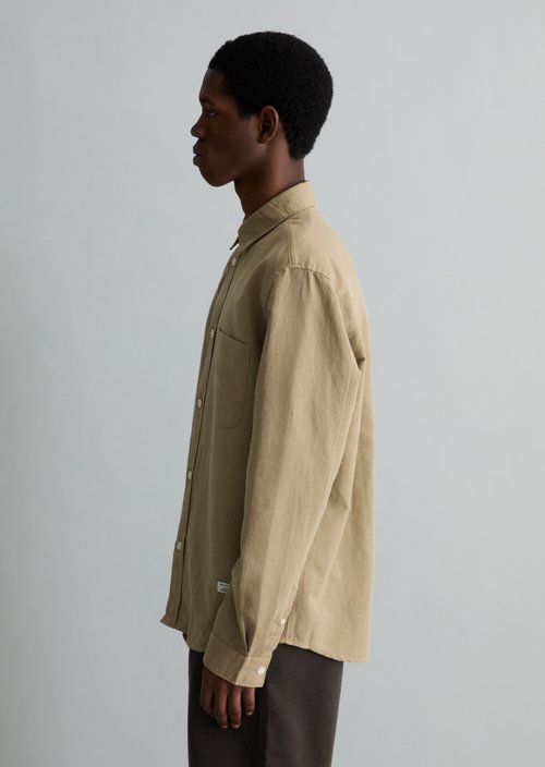 Regular shirt — Soft Brown