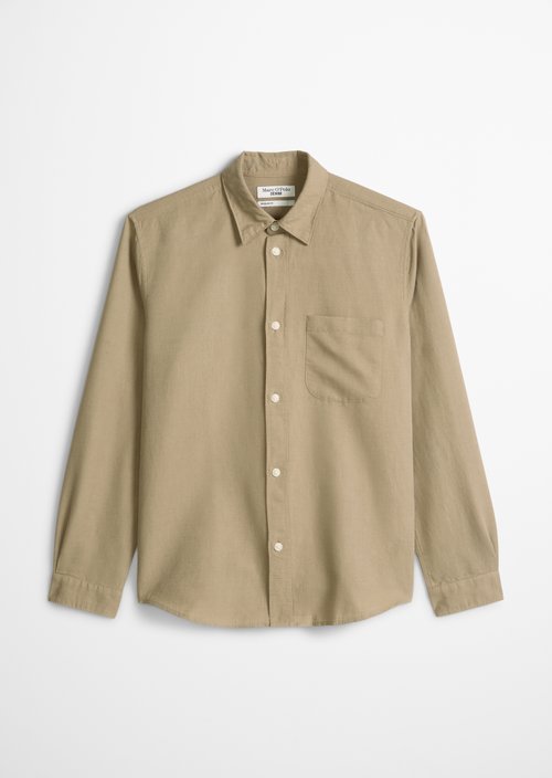 Regular shirt — Soft Brown