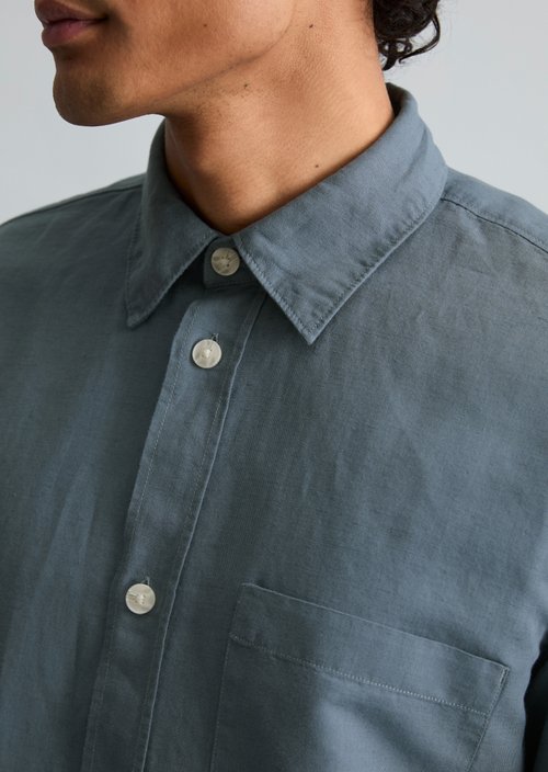 Regular shirt — Cadet Blue