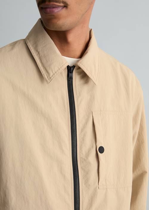 Outdoor-Jacke regular Frosty Sand in Detailansicht