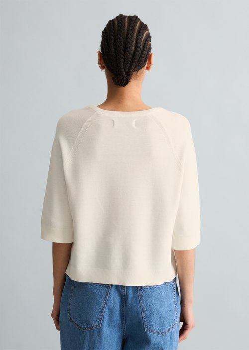 Relaxed-fit Sweater — Silky White