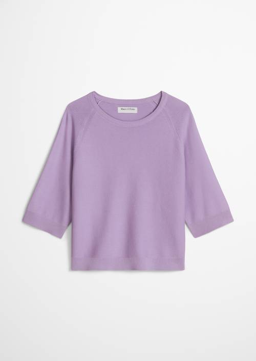 DfC Pullover relaxed Wild Orchid in freigestellter Ansicht ohne Model