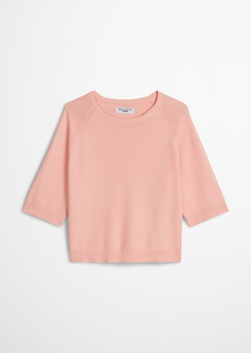 Relaxed-fit Sweater — Peony Pink