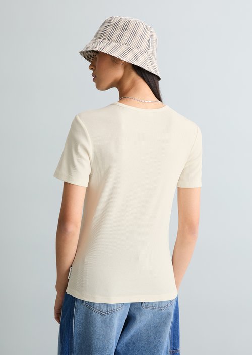 T-shirt slim — Creamy White