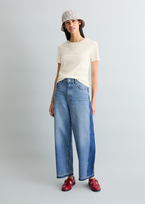 T-shirt slim — Creamy White