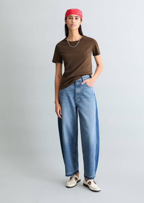 T-shirt slim — Hazelnut Brown