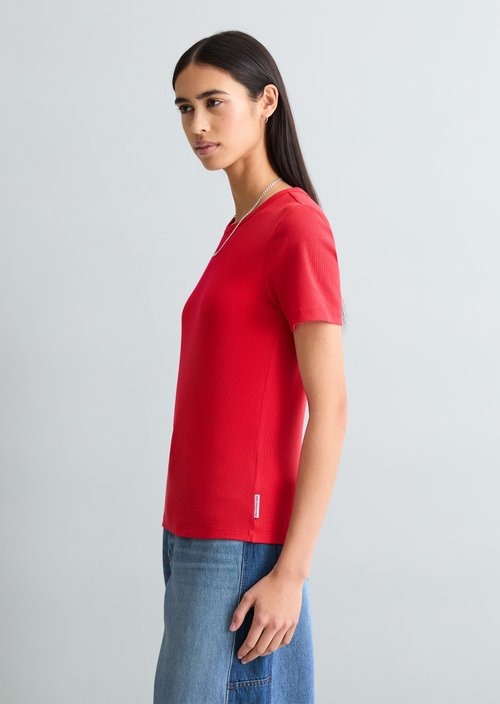 T-shirt slim — Carmine Red