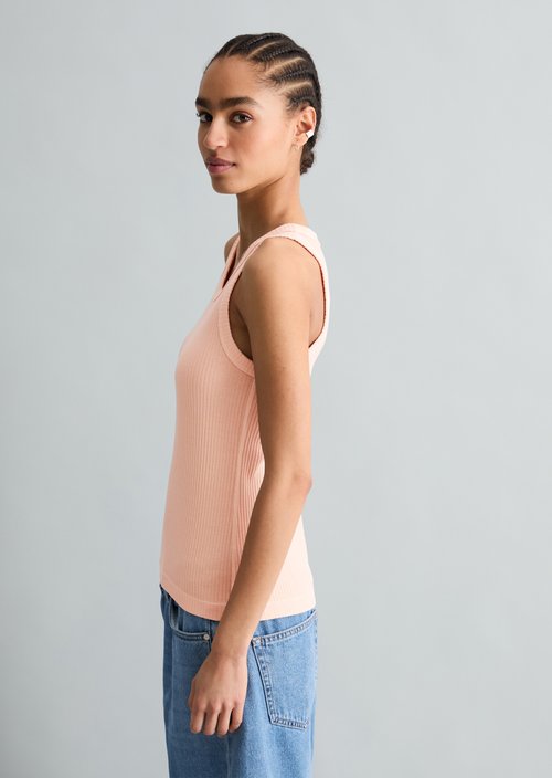 Regular tank top — Peony Pink