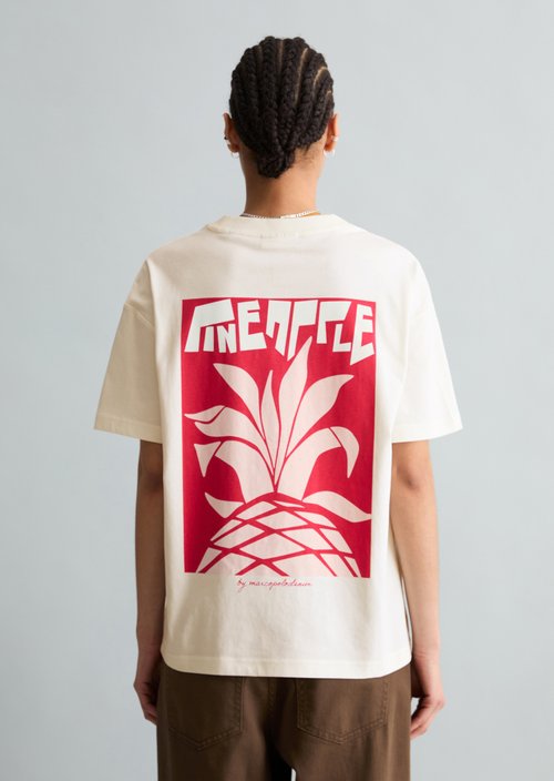 Relaxed T-shirt — Silky White