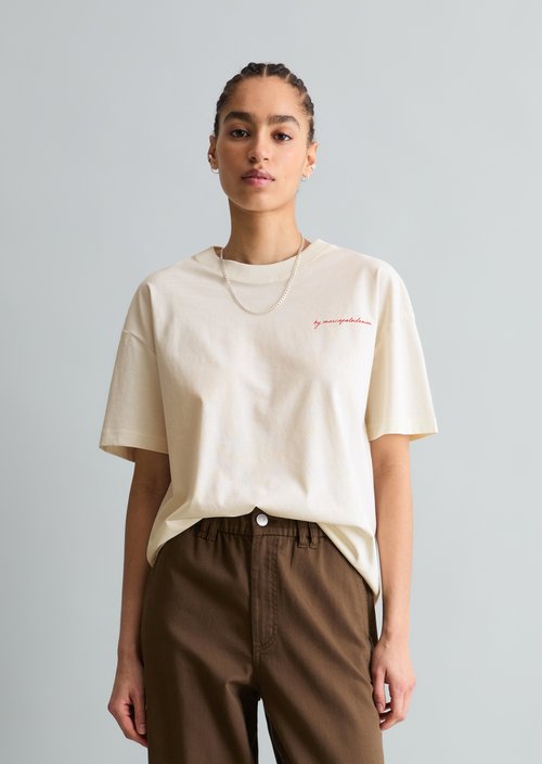 Relaxed T-shirt — Silky White