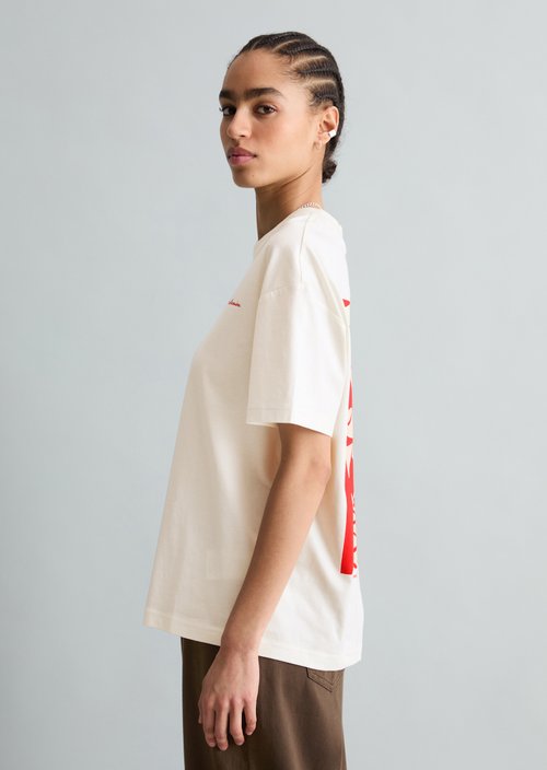 Relaxed T-shirt — Silky White