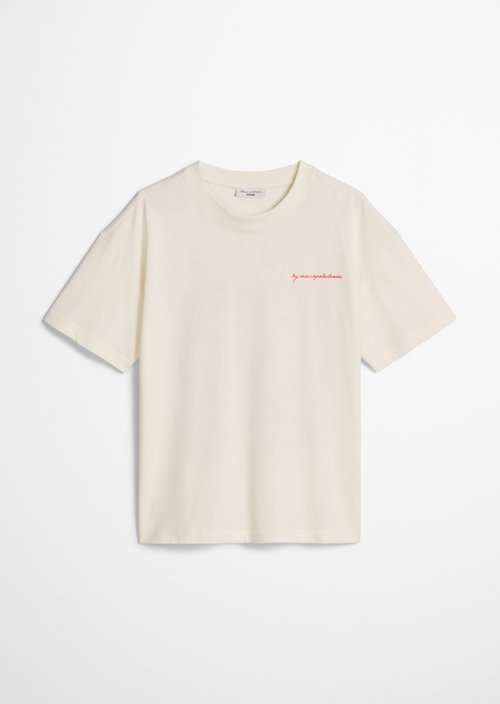 Relaxed T-shirt — Silky White