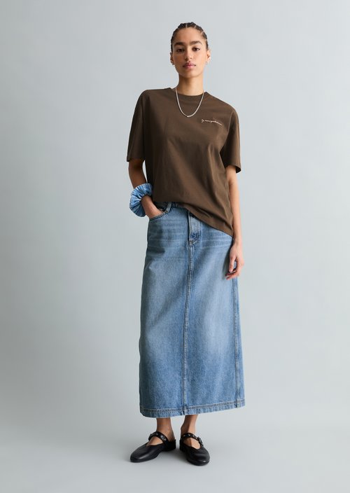Relaxed T-shirt — Hazelnut Brown