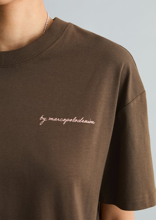 Relaxed T-shirt — Hazelnut Brown