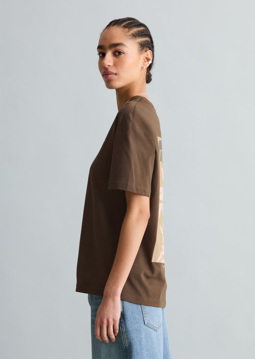 Relaxed T-shirt — Hazelnut Brown