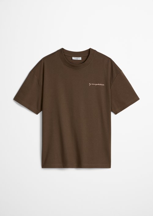 Relaxed T-shirt — Hazelnut Brown