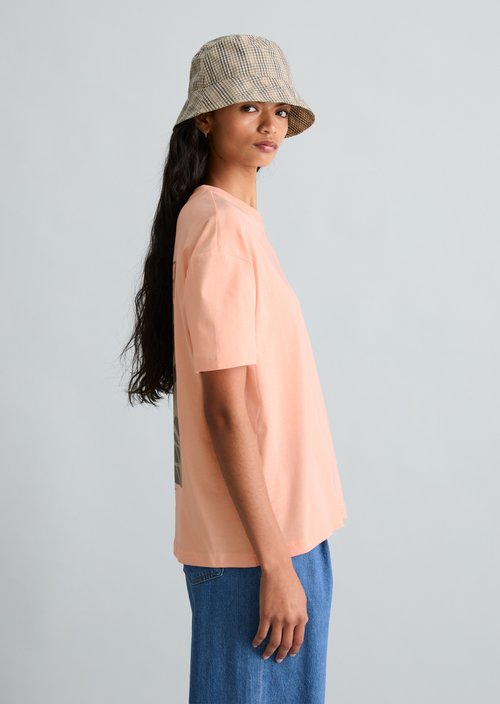 Relaxed T-shirt — Peony Pink