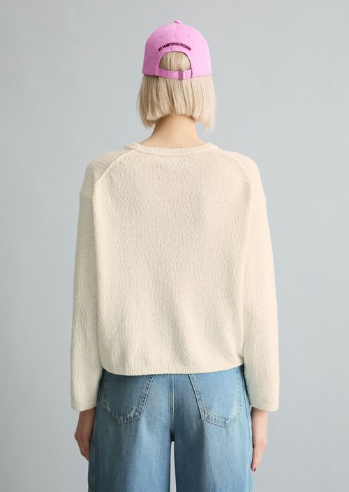 Sweater regular — Creamy White