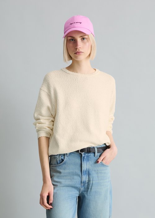 Sweater regular — Creamy White