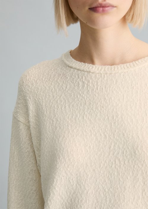 Sweater regular — Creamy White