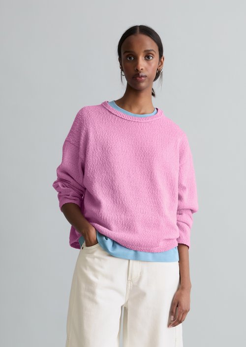 Sweater regular — Pale Bubblegum
