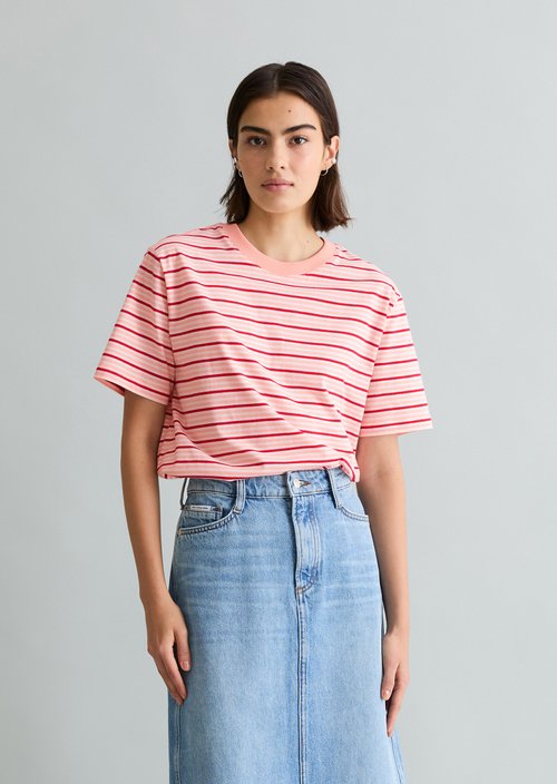 Relaxed striped T-shirt — Offwhite
