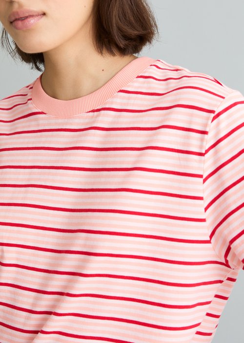 Relaxed striped T-shirt — Offwhite