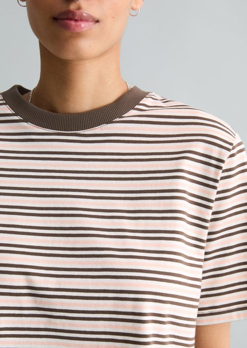 Relaxed striped T-shirt — Offwhite