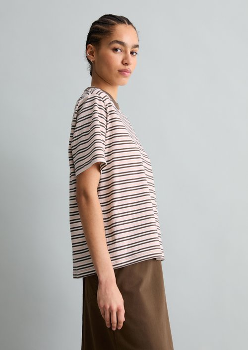 Relaxed striped T-shirt — Offwhite