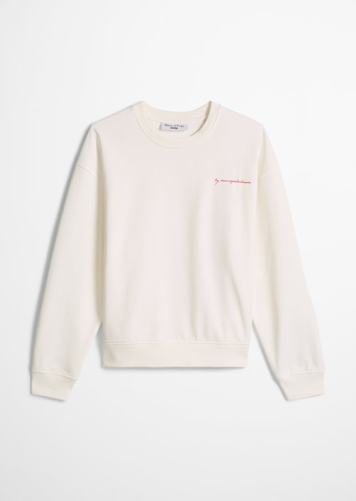 Oversized sweatshirt — Silky White
