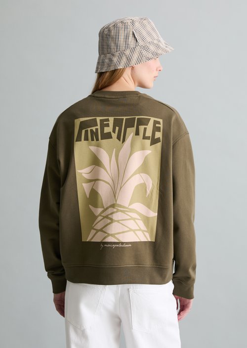 Oversized sweatshirt — Hazelnut Brown