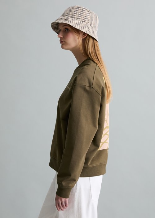 Oversized sweatshirt — Hazelnut Brown